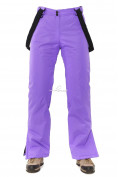 Оптом Брюки горнолыжные женские фиолетового цвета 818F, фото 2