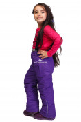 Оптом Костюм горнолыжный для девочки фиолетового цвета 8714F, фото 9