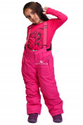 Оптом Костюм горнолыжный подростковый розового цвета 8715R в Сочи, фото 6