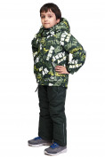 Оптом костюм горнолыжный для мальчика хаки цвета 8717Kh в Сочи, фото 4