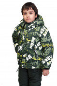 Оптом костюм горнолыжный для мальчика хаки цвета 8717Kh в Сочи, фото 5