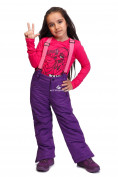 Оптом Костюм горнолыжный для девочки фиолетового цвета 8726F в Сочи, фото 7