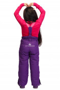 Оптом Костюм горнолыжный для девочки фиолетового цвета 8726F в Волгоградке, фото 8