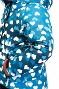 Оптом Костюм горнолыжный для девочки бирюзового цвета 8726Br в Перми, фото 6