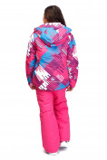 Оптом Костюм горнолыжный для девочки розового цвета 8730R в Сочи, фото 5