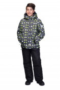 Оптом Костюм горнолыжный для мальчика зеленого цвета 8731Z в Самаре, фото 3