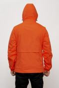 Оптом Куртка спортивная мужская весенняя с капюшоном оранжевого цвета 88022O в Казани, фото 14