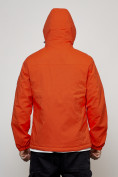 Оптом Куртка спортивная мужская весенняя с капюшоном оранжевого цвета 88027O в Казани, фото 13