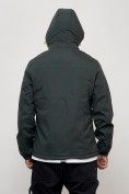 Оптом Куртка спортивная мужская весенняя с капюшоном темно-серого цвета 88027TC в Казани, фото 12