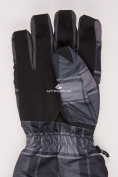 Оптом Перчатки мужские горнолыжные темно-серого цвета 88061TC, фото 3
