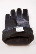 Оптом Перчатки мужские горнолыжные темно-серого цвета 88061TC, фото 5