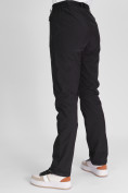 Оптом Утепленные спортивные брюки женские черного цвета 88148Ch в Казани, фото 15