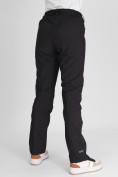 Оптом Утепленные спортивные брюки женские черного цвета 88148Ch в Казани, фото 17