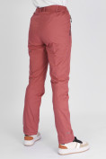 Оптом Утепленные спортивные брюки женские розового цвета 88148R в Екатеринбурге, фото 11