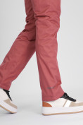 Оптом Утепленные спортивные брюки женские розового цвета 88148R в Екатеринбурге, фото 15