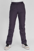 Оптом Утепленные спортивные брюки женские темно-серого цвета 88148TC в Екатеринбурге, фото 7