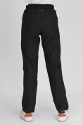 Оптом Утепленные спортивные брюки женские черного цвета 88149Ch в Казани, фото 11