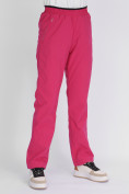 Оптом Утепленные спортивные брюки женские розового цвета 88149R в Екатеринбурге, фото 11