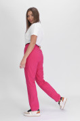 Оптом Утепленные спортивные брюки женские розового цвета 88149R в Екатеринбурге, фото 17