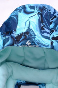 Оптом Горнолыжный костюм подростковый для девочки синий 8824S, фото 14