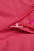 Оптом Горнолыжный костюм подростковый для девочки розовый 8830R, фото 12
