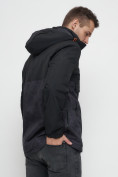 Оптом Куртка-анорак спортивная мужская темно-серого цвета 88629TC в Казани, фото 10