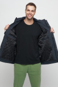 Оптом Куртка спортивная мужская большого размера темно-серого цвета 88676TC в Казани, фото 14