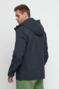 Оптом Куртка спортивная мужская большого размера темно-серого цвета 88676TC в Казани, фото 15