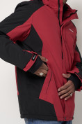 Оптом Горнолыжная куртка мужская красного цвета 88812Kr в Екатеринбурге, фото 12