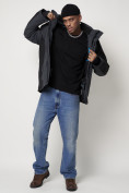 Оптом Горнолыжная куртка мужская темно-серого цвета 88812TC в Казани, фото 10