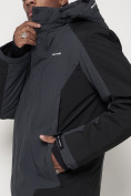 Оптом Горнолыжная куртка мужская темно-серого цвета 88812TC в Казани, фото 12