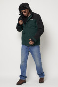 Оптом Горнолыжная куртка мужская темно-зеленого цвета 88814TZ в Екатеринбурге, фото 11