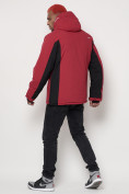 Оптом Горнолыжная куртка мужская красного цвета 88815Kr в Екатеринбурге, фото 4