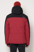 Оптом Горнолыжная куртка мужская big size красного цвета 88816Kr в Екатеринбурге, фото 7