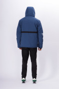Оптом Горнолыжная куртка мужская синего цвета 88817S в Казани, фото 18