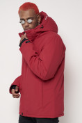 Оптом Горнолыжная куртка мужская красного цвета 88818Kr в Екатеринбурге, фото 18
