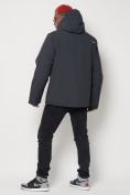 Оптом Горнолыжная куртка мужская темно-серого цвета 88818TC в Казани, фото 4