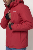 Оптом Горнолыжная куртка мужская красного цвета 88820Kr в Екатеринбурге, фото 13