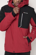 Оптом Горнолыжная куртка мужская красного цвета 88822Kr в Казани, фото 14
