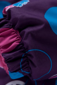 Оптом Комбинезон для девочки зимний фиолетового цвета 8906F в Воронеже, фото 10