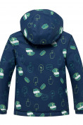 Оптом Горнолыжный костюм детский темно-синего цвета 8913TS, фото 3