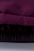 Оптом Горнолыжный костюм детский малинового цвета 8914M, фото 18