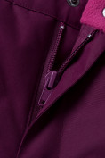Оптом Горнолыжный костюм детский малинового цвета 8914M в Сочи, фото 23