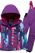 Оптом Горнолыжный костюм для ребенка фиолетового цвета 8926F в Нижнем Новгороде