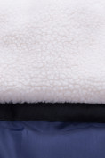 Оптом Куртка парка зимняя подростковая для мальчика темно-синего цвета 8931TS в Воронеже, фото 6