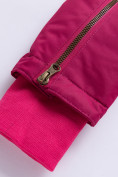 Оптом Куртка парка зимняя подростковая для девочки малинового цвета 8934M в Перми, фото 13