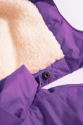 Оптом Горнолыжный костюм Valianly детский темно-фиолетового цвета 9004TF в Казани, фото 8