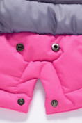 Оптом Горнолыжный костюм Valianly детский розового цвета 9004R, фото 12