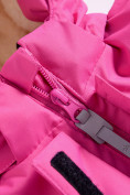 Оптом Горнолыжный костюм Valianly детский розового цвета 9004R, фото 9