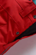 Оптом Горнолыжный костюм детский Valianly красного цвета 9006Kr в Самаре, фото 7
